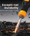 All In One Magnetic Screwdriver Set With 25 Tools Handy Portable Multitool Kit showing CRV steel durability with sparks
