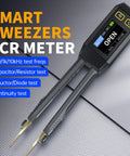 Digital SMD Tweezers ESR Meter Handheld Multimeter For Capacitor Resistor And Diode Testing PCB Repair Troubleshooting And Precise Component Verification