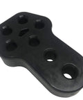 Exhaust Hanger Muffler Bushing Mount Bracket Insulator Universal Rubber 12mm ID 7 Holes Heavy Duty EPDM for Cars SUVs black.
