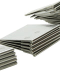 Tac-N-Pull Plate Kit For 0800 Clamp, reusable heat-treated steel plates, includes ten 1 inch 0801 plates, five 1 inch 0802 plates, five 3 inch 0803 plates