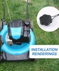 Lawn Mower Gas Cap For Briggs And Stratton 675EXi 725EXi Engines And Toro Craftsman Fuel Tank Cap Replacement 594061 shown installed