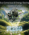 R290 eco-friendly refrigerant for energy-saving commercial freezers, featuring minimal energy consumption and reduced carbon footprint.