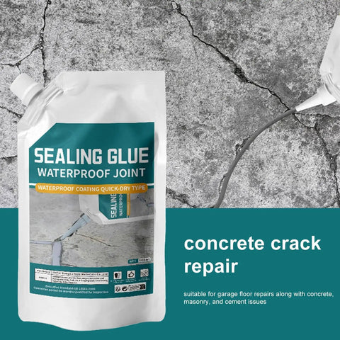 DIY Concrete Crack Filler Sealant That Dries Fast And Bonds Strong For Quick Waterproof Leaks Fix Self Leveling Cement Grout