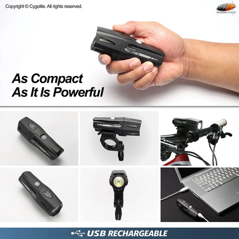 1,200 Lumen USB Rechargeable Bike Light With 9 Night And Day Modes IP67 Waterproof Headlight For Road Mountain And Commuter Bikes Long Range Beam Beefed Up Wide Coverage Built For Tough Night Rides