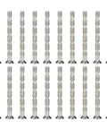 M4x45 Door Handle Screws 20 Pack Heavy Duty Phillips Drive Flat Countersunk Head Bolts For Cabinet Doors And Door Levers Durable Carbon Steel Rust Resistant No Sweat Install in nickel-plated finish