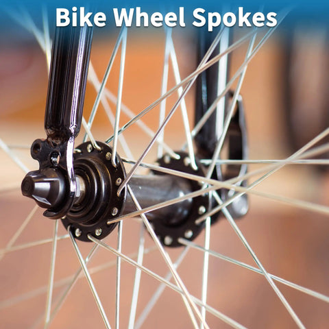 Black 14G 85Mm 304 Stainless Steel Bicycle Spokes Set For Mountain City And Road Wheels With Beefed Up Elbow Spokes 69Mm