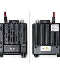 Front and back view of Dual Band Mini Ham Mobile Radio For In Car Use IP67 Waterproof 25W 2M 70CM Transceiver