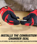 Technician using Shop Ready Pro Grade Fuel Injector Removal Tool Kit For VW And Audi 2.0T Engines Injector Puller Set