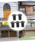 5 Pack Barn Door Track Spacers Replacement Kit Wall Connectors For Sliding Barn Door Hardware Rolling