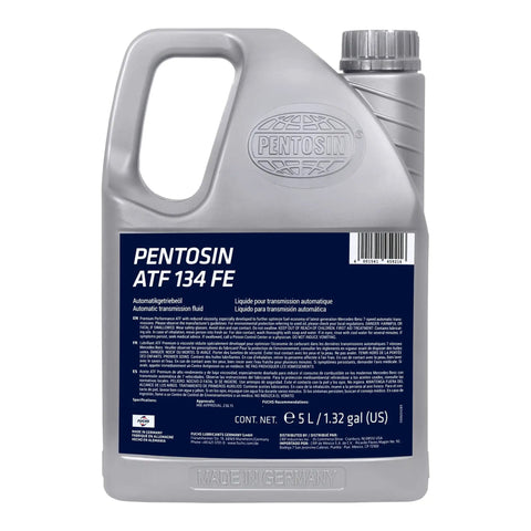 ATF 134 FE Premium Performance Low Viscosity Automatic Transmission Fluid For Mercedes 7 Speed Automatics June 2010 And Newer Blue 5 Liter