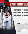 Top Tier Engine Coolant Reservoir Tank With Cap For Your Whip Smooth Riding Dodge Charger Challenger And Chrysler 300 Cooling System Overflow Replacement Heavy Duty Factory Fit, installed in a workshop.