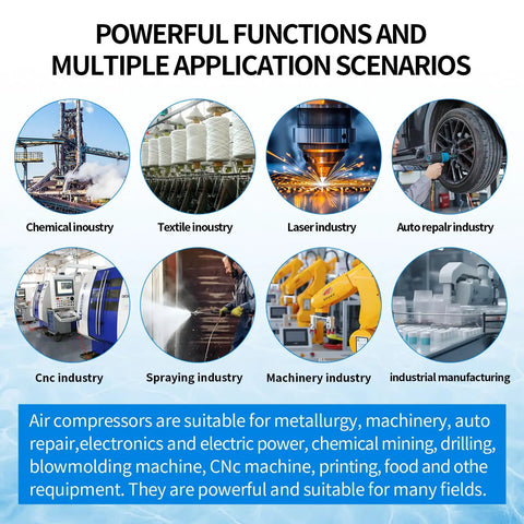 10HP Rotary Screw Air Compressor 230V Single Phase 36 CFM Powerful All-In-One Unit Compact Footprint Professional Grade Industrial Pump For Shop Use Reliable Performance Cool Running Efficient Design Durable Build Quality High Pressure Output Great Value
