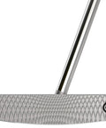 HB Soft 2 Putter Model 8 With Center Shaft 35 Inch Oversized Grip Right Hand Speed Optimized Face close-up of putter face