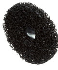 Black Paint And Rust Stripper Disc For Drill, 4 Inch Diameter, with abrasive texture, Open Stock 7772ES, against white background.