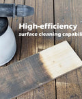 High-efficiency sandblasting on wood with 100 Grit Aluminum Oxide Sand Blasting Media For Metal Surfaces Pro Grade