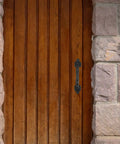 2 Pack Sliding Barn Door Handles No Drill Required Iron Alloy Gate Pull Handles Installed on Wooden Door