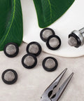 Eight Pack Hose Filter Washers With 60 Mesh Stainless Steel Screens For One Half Inch Garden Hose Connectors And Water Faucets