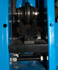 Internal view of Beast Mode Model 60 Copper Wire Stripping Machine with 2HP 120V Motor, heavy duty industrial steel components
