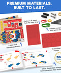 Hands On Robotic Hand Kit For Kids Ages Eight To Thirteen, Wearable Cool Gripper Build Kit To Learn Engineering And Anatomy Through Play, DIY STEM Toy Gift For Birthday Fun And Creative Problem Solving; laser-cut wooden sheets, manual