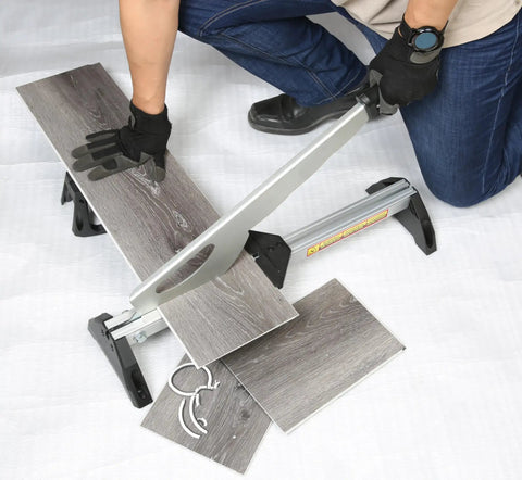 Fully Assembled Laminate And Vinyl Floor Cutter For Small Jobs, Cuts 2-5mm Thick Rubber, Laminate, VCT, PVC And Steel Or Aluminum