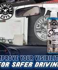 Bottle of Streak Free Glass And Window Cleaner For Tinted Windows Ammonia Free Safe On Factory And Aftermarket Tint 16 Oz.