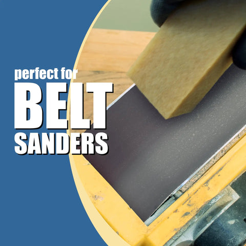 Natural Rubber Sandpaper Cleaning Stick For Woodworking Pro Grade Belt Sander Maintenance Keeps Sanding Belts Clean 8x1.5x1.5 Inch