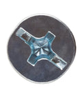 Top view of Flat Sleeve Anchor 3/8 Inch By 6 Inch Zinc Plated Pre Assembled 25 Per Box Suitable For Masonry Concrete Brick Or Block