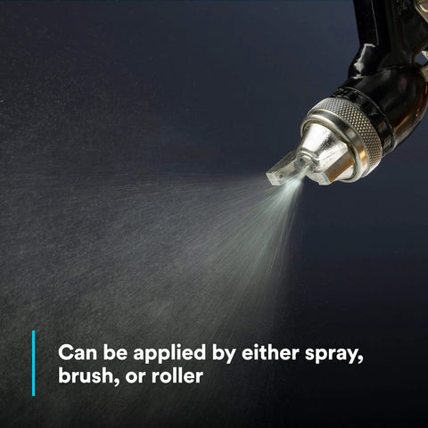 Spray nozzle applying Neutral contact adhesive 30NF for laminate, foam, wood, plywood, canvas, high-strength water-based cement