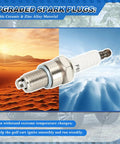 EZGO Golf Cart Tune Up Kit For TXT 2010 Up And RXV 2008 Up Gas Models Includes upgraded spark plug with durable materials
