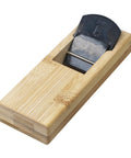 Top Shelf Japanese Kanna Block Plane, Slick Smoothing Tool For Fine Carpentry And Razor Sharp Bevel Edges, Hella Compact Woodworking Hand Plane Shop Essential, bamboo body with steel blade.