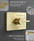 All In One Bathtub And Shower System In Brushed Nickel, Includes 4 Inch Shower Head, 6 Inch Shower Arm, Brass Mixer Valve.