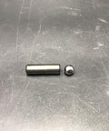 DONSP1986 clutch repair kit components: metal cylindrical pin and small ball detent (2 pieces)