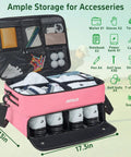 Two Layer Golf Trunk Organizer With Separate Ventilated Shoe Compartment For Two Pairs Of Shoes, Storage For Balls Tees Clothes