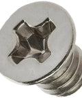 Close-up of a screw from Screw Bag And Label Kit For 24x Hot Swap 3.5 Inch HDD Tray Cables In Server Racks, 100 Pcs Pack With MCP-410-00005-0N