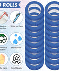 Blue Painter Tape Bulk Pack 20 Rolls 1 Inch By 55 Yards Masking Tape For Wall Painting Indoor Outdoor Projects Safe Clean Lines