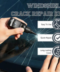Windshield Crack Repair Kit 2 Pack Quick Fix Formula With 30ml Glass Repair Liquid used on cracked windshield