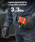 Shop Ready 1 2 Drive Pneumatic Impact Wrench Unleashes Killer 738 Ft Lbs Of Instant Bolt Breaking Power For Slim Stubby Grip and pure muscle, lightweight design, 3.3lbs