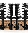 Toyota Camry Front And Rear Complete Strut Assemblies With Coil Springs For 2007 2008 2009 2010 2011 Models Set Of 4