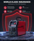 Dual Arc And Lift TIG Welder With Synergic Control, 200A MMA Inverter Welder, 110V And 220V Portable Machine with LED display