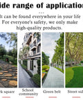 Wide range of applications for drainage solutions in park squares, school communities, green belts, and street sides.