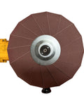 10 Inch Aluminum Oxide Sanding Pinwheel Beast Mode Durable For Drill 400 Grit Five Eighth Inch Arbor Fits Most Drills Ideal For Aluminum And Stainless Steel For Polishing And Finishing Projects