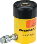 RCH-121 12-Ton Single Acting Hollow Plunger Hydraulic Cylinder With One Port 1.63 Inch Stroke For Push Pull Testing And Maintenance