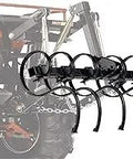 Beefy Cultivator Set With Six One And A Half Inch Danish S Tines CT036 Black for breaking hard packed soil on 3-point hitch