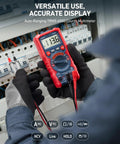 Digital Multimeter With TRMS 4000 Counts Auto Ranging Volt Meter Ohmmeter NCV Capable in use on electrical panel