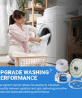 Complete W10721967 Clutch Cam Assembly And W10528947 Driven Hub Kit For Whirlpool Kenmore Top Load Washer near woman using washer.