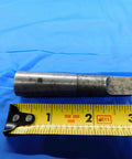 Split Sleeve Driver For One Quarter Inch Hand Tap Morse Taper MT2 Machinist Tool BT3214AB3 on blue background with tape measure