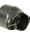 Side view of black Dust Extraction Nozzle For KP0800K Power Tools High-Efficiency Dust Control Attachment With Tight Seal Easy Fit