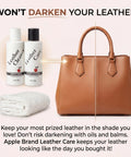 Premium Leather Cleaner And Conditioner Kit To Straight Up Lift Grime From Bags Boots And Travel Accessories While Fast Absorbing Blends replenish natural oils.