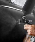 Pro Gear HVLP Spray Gun Total Package With Three Swap Out Nozzle Kits Large Aluminum Cup for smooth auto painting.