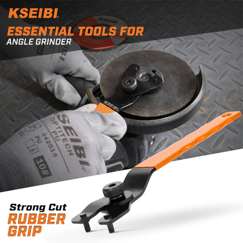 Universal Adjustable Pin Wrench For Angle Grinders And Power Tools With No Hassle Twist Knob Adjustment Heavy Duty Carbon Steel Spanner for flange projects used on grinder.